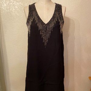 Black beaded dress